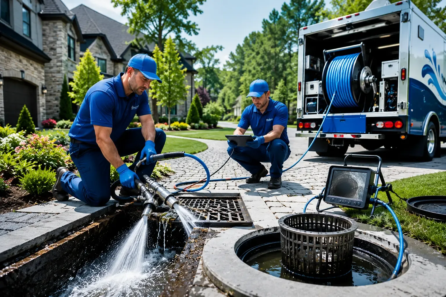 Local outdoor drain cleaning professionals in Beecher, IL