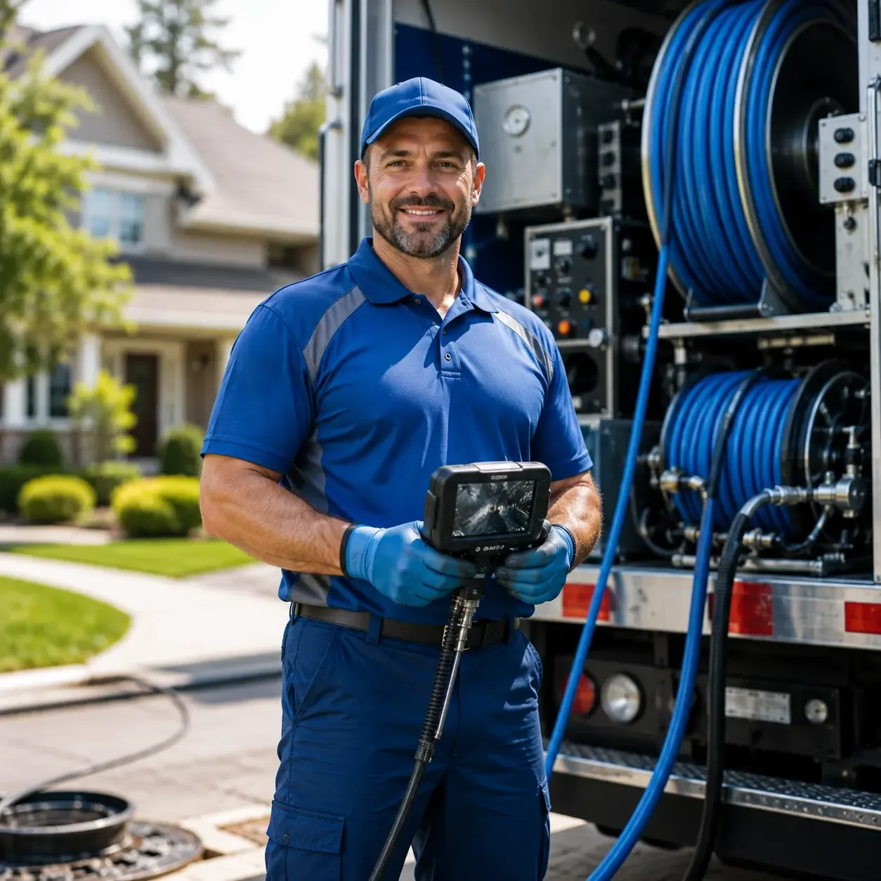 Local outdoor drain cleaning specialists in Beecher, IL